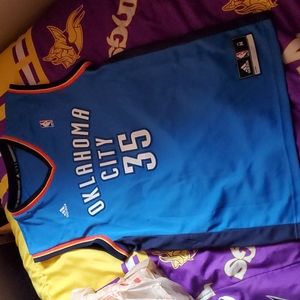OKC Kevin Durant Adidas Replica Jersey M